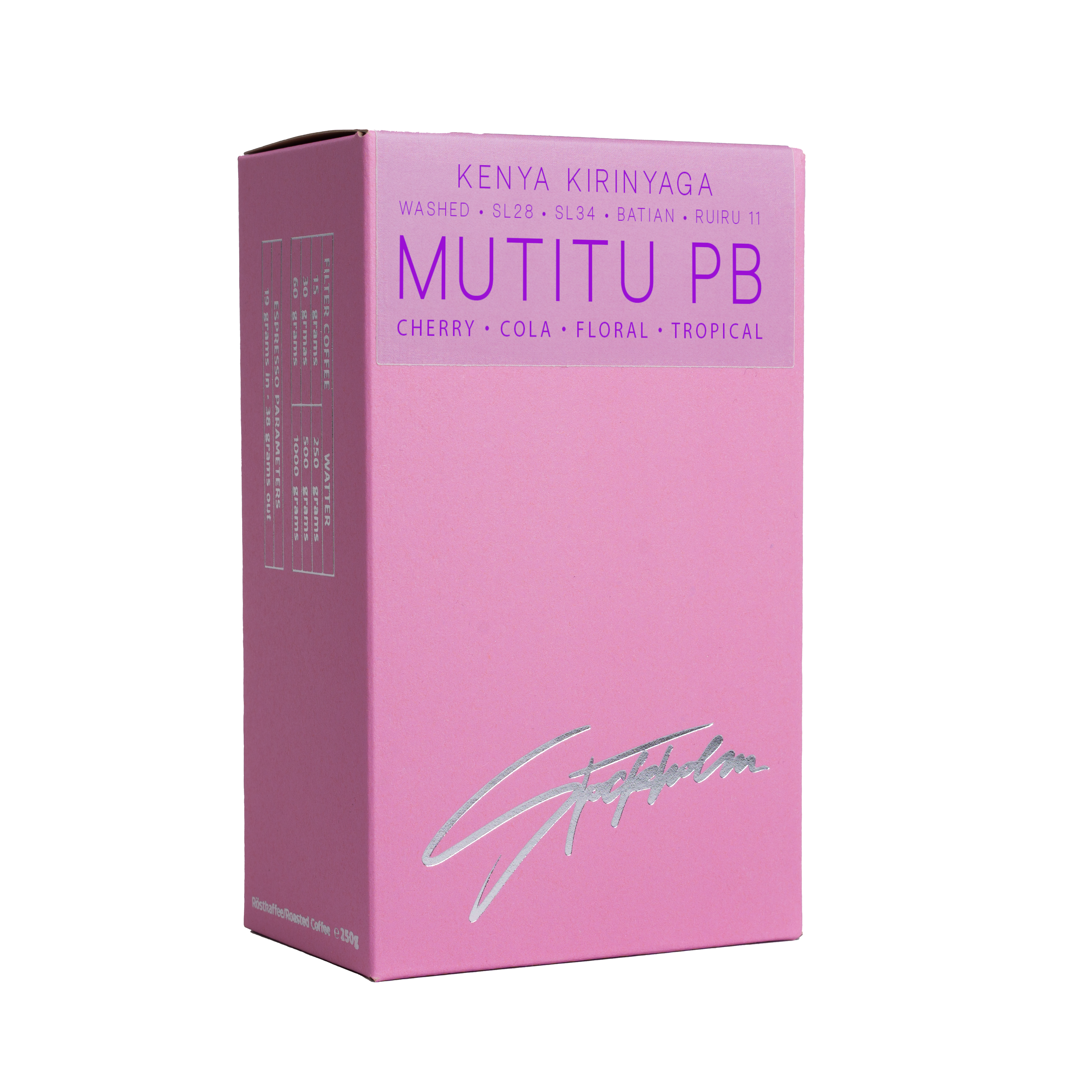 Kenya - Mutitu - Filter Coffee